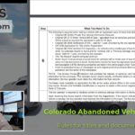 How to Claim an Abandoned Vehicle in Colorado