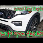 How to Open a Ford Explorer Hood from the Outside