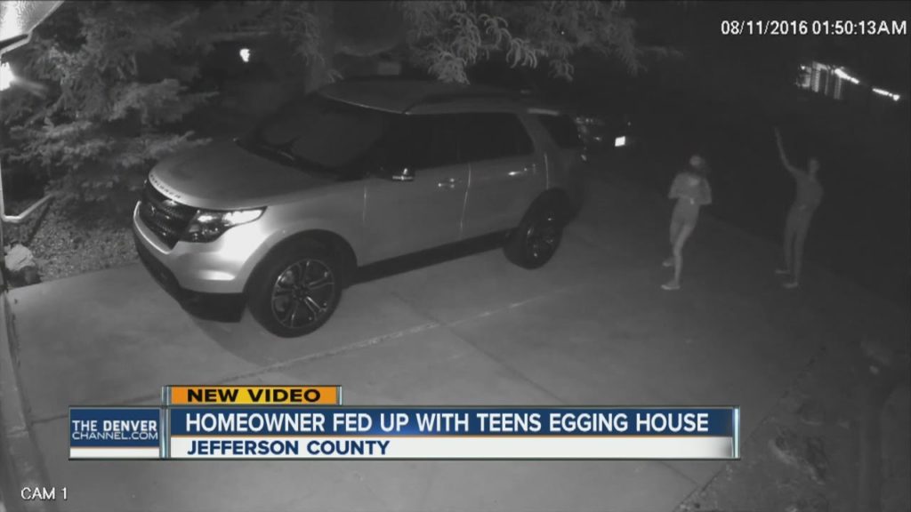 Is Egging Someone's Car Illegal