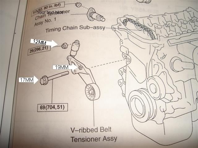 How to Remove Broken Tensioner Pulley Bolt