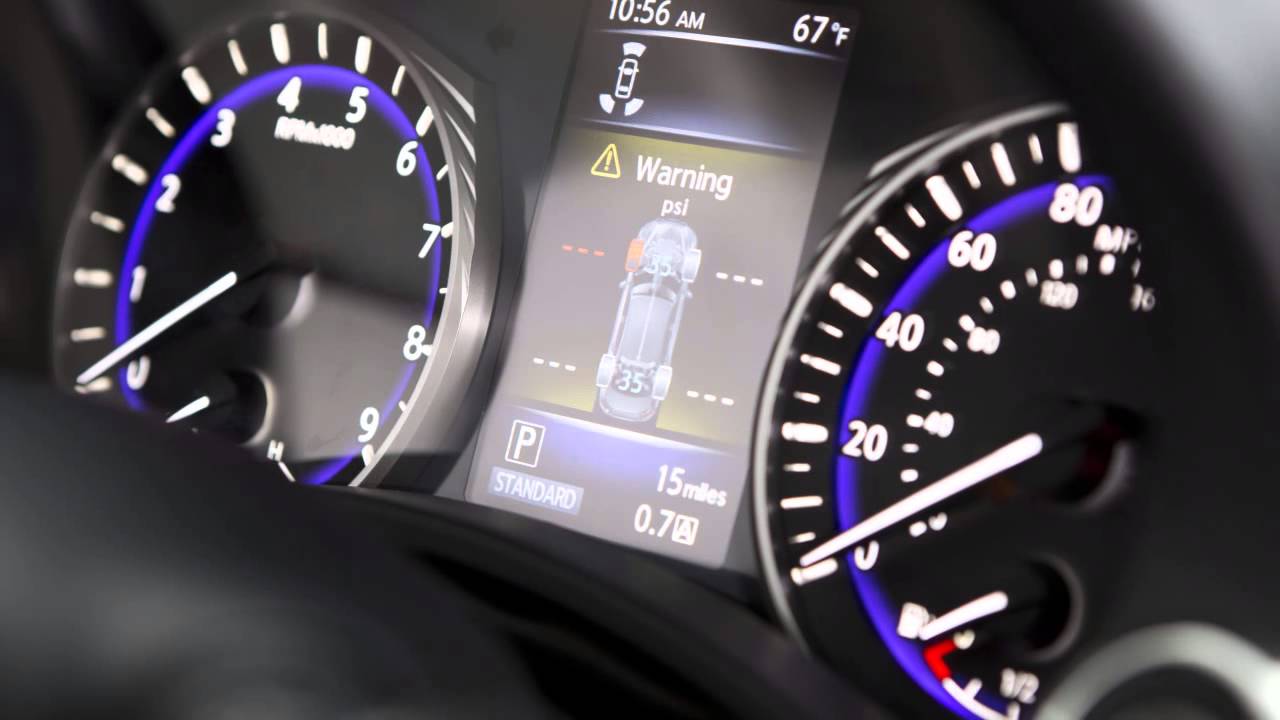 How to Turn off Flat Tire Warning Infiniti Q50
