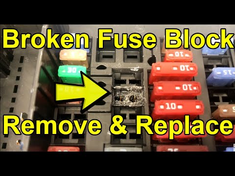 How to Remove Broken Fuse Prong from Car