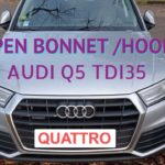 How to Open Audi Q5 Hood
