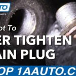 How to Remove an Over Tightened Oil Plug