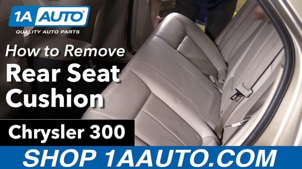 How to Remove Back Seat of Chrysler Sebring Convertible