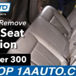 How to Remove Back Seat of Chrysler Sebring Convertible