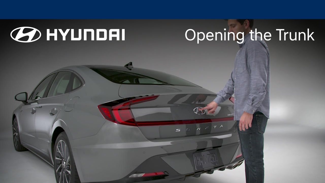 How To Get Into Hyundai Sonata Trunk Without Key