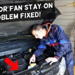 Why is My Engine Fan Staying on