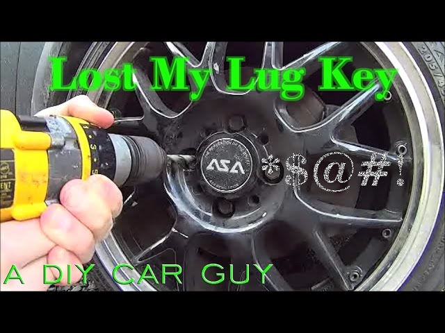 How to Drill Out a Lug Nut