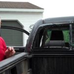 How to Open the Rear Sliding Window of a Tacoma from the Outside