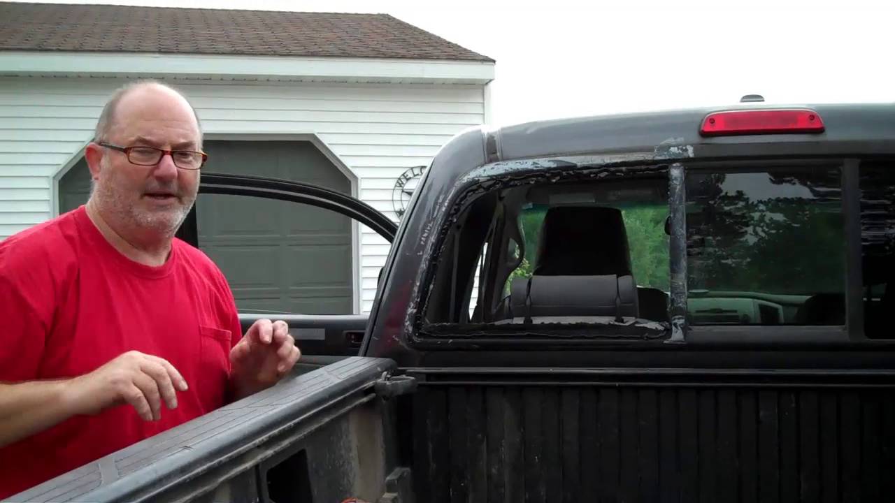 How to Open the Rear Sliding Window of a Tacoma from the Outside - Car ...