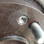 How to Drill Out Rotor Screws