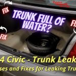 How to Fix a Leaking Trunk Seal