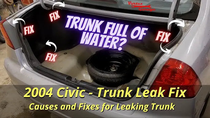How to Fix a Leaking Trunk Seal