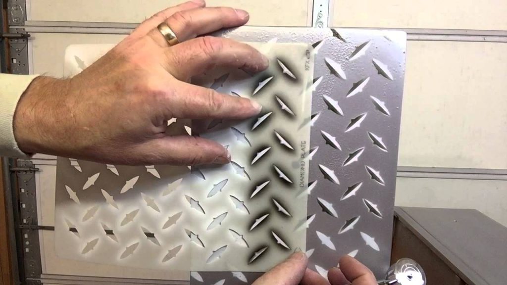 How to Paint Diamond Plate