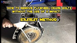 How to Remove Flywheel Nut Without Impact Wrench