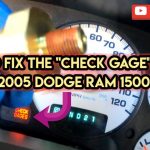 How to Reset Check Gauges Light Dodge Ram 1500