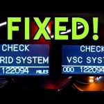 How to Reset Check Hybrid System Lexus Rx400H