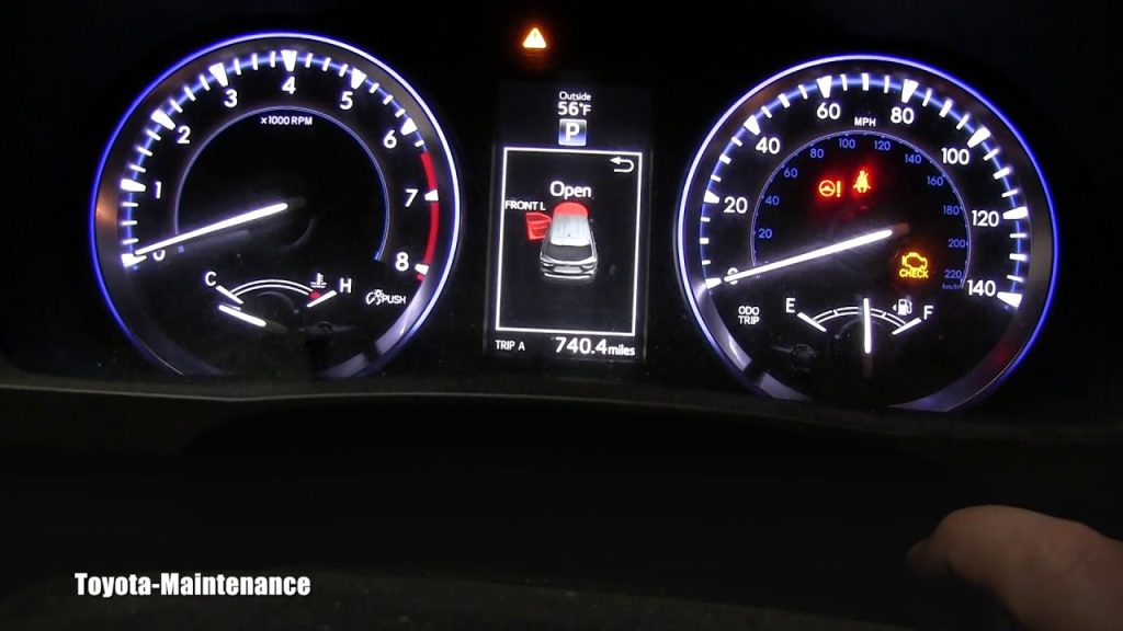 How to Reset Maintenance Light on 2015 Toyota Highlander