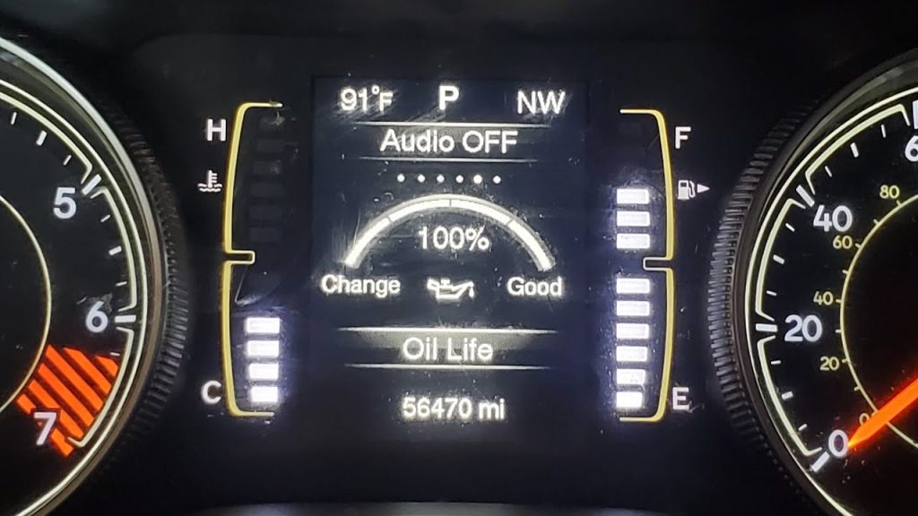 How to Reset Oil Life on 2014 Jeep Cherokee Latitude