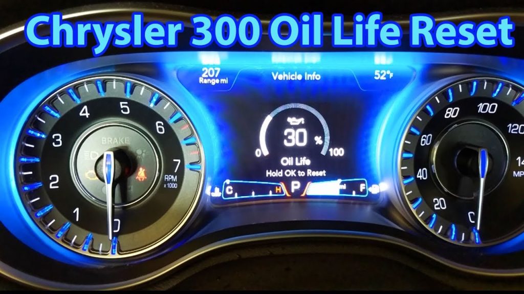 How to Reset Oil Light on Chrysler 300