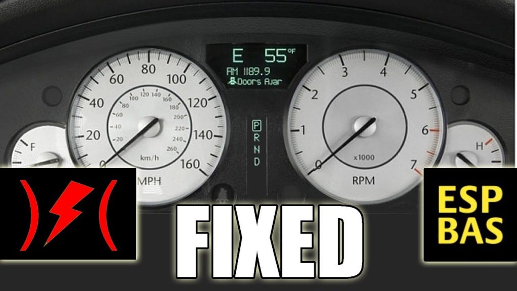 How to Reset Red Lightning Bolt on Dash Chrysler 300