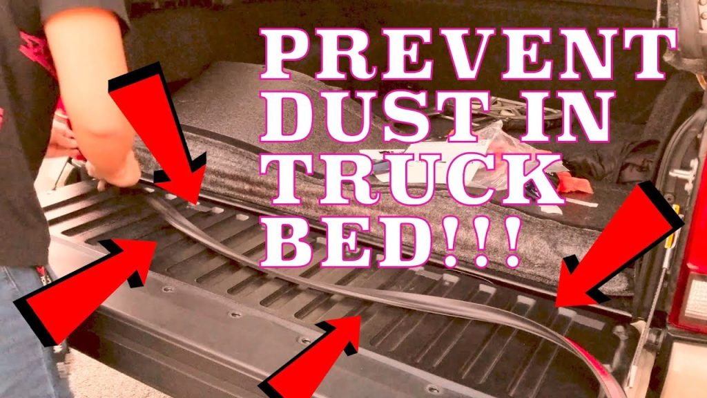 How to Seal Truck Bed from Dust