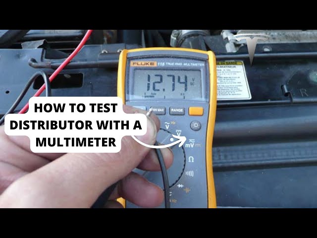 How to Test a Distributor With a Multimeter