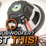 How to Test a Subwoofer Without an Amp