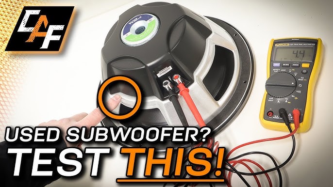 How to Test a Subwoofer Without an Amp