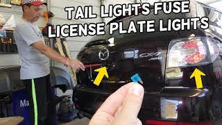 What Fuse Controls the License Plate Lights