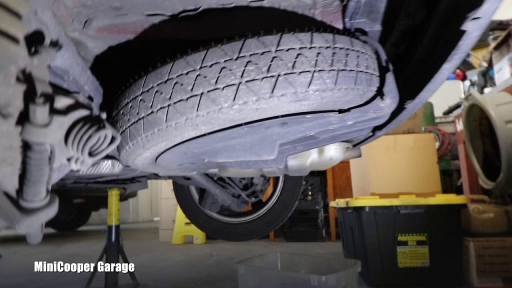 Where is the Spare Tire on a Mini Cooper