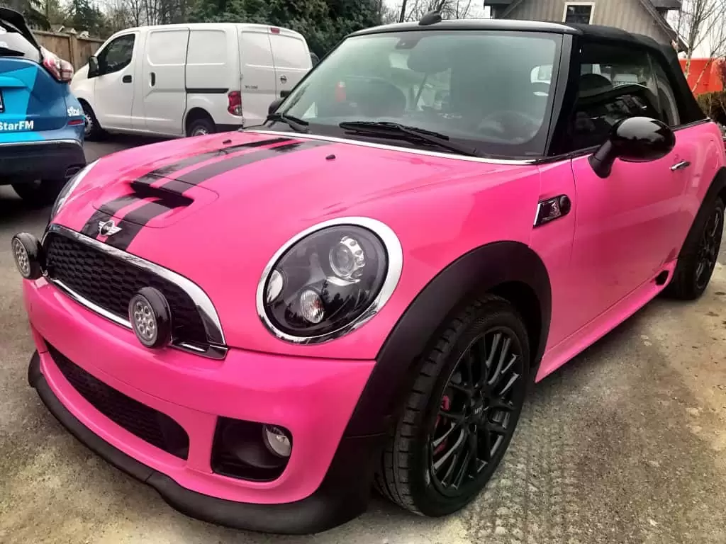 Is wrapping a Mini Cooper cheaper than painting a Mini Cooper
