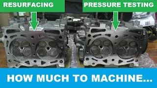 Cylinder head resurfacing